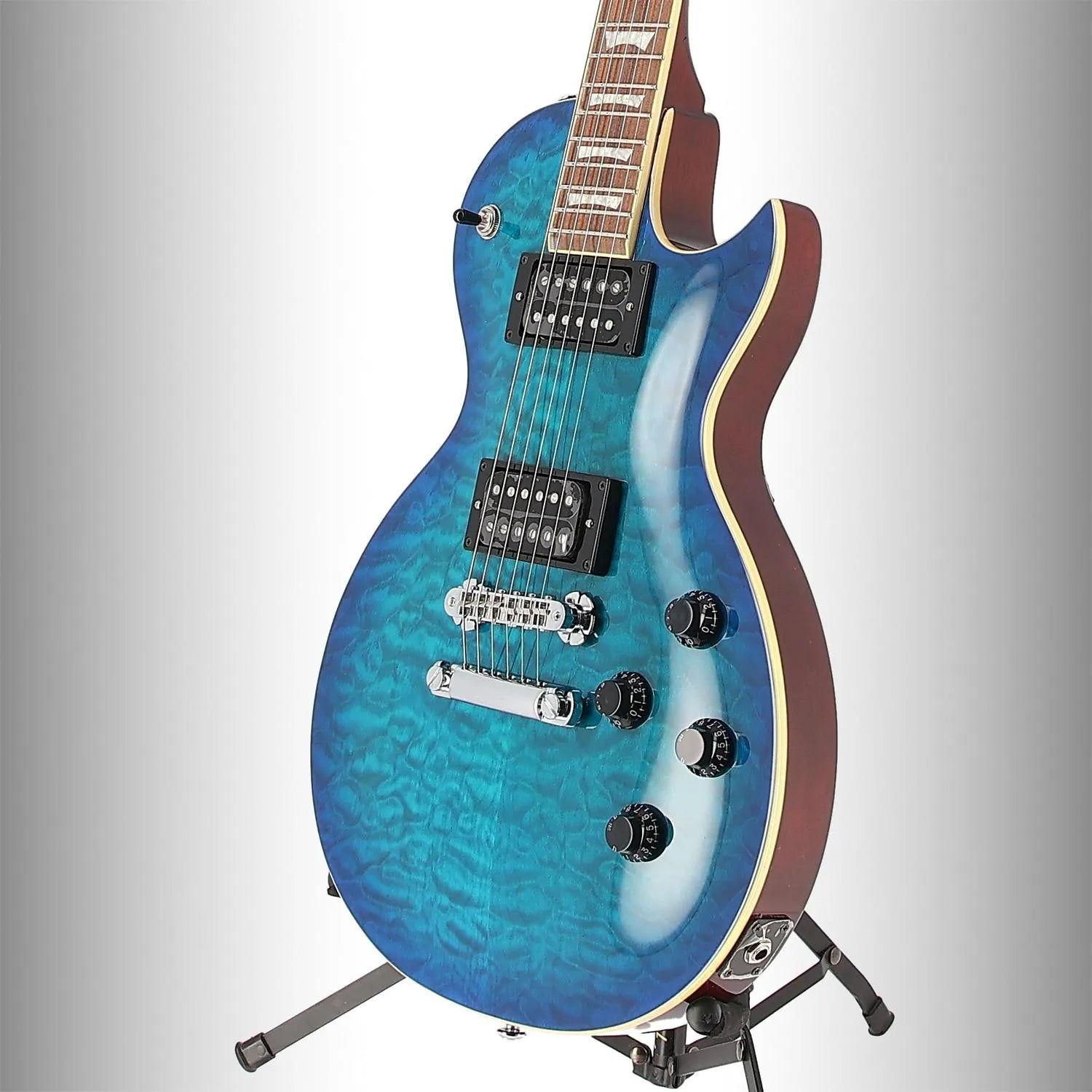 Zemaitis Z Series Z22QQ TBB/P - Trans Blue Burst (EE9) (80153)