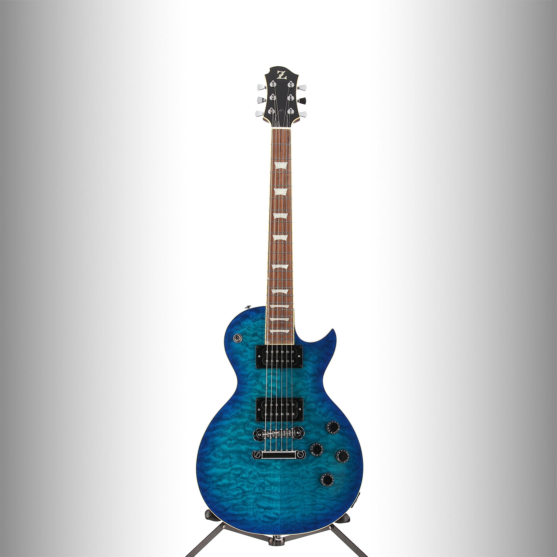 Zemaitis Z Series Z22QQ TBB/P - Trans Blue Burst (EE9) (80153)