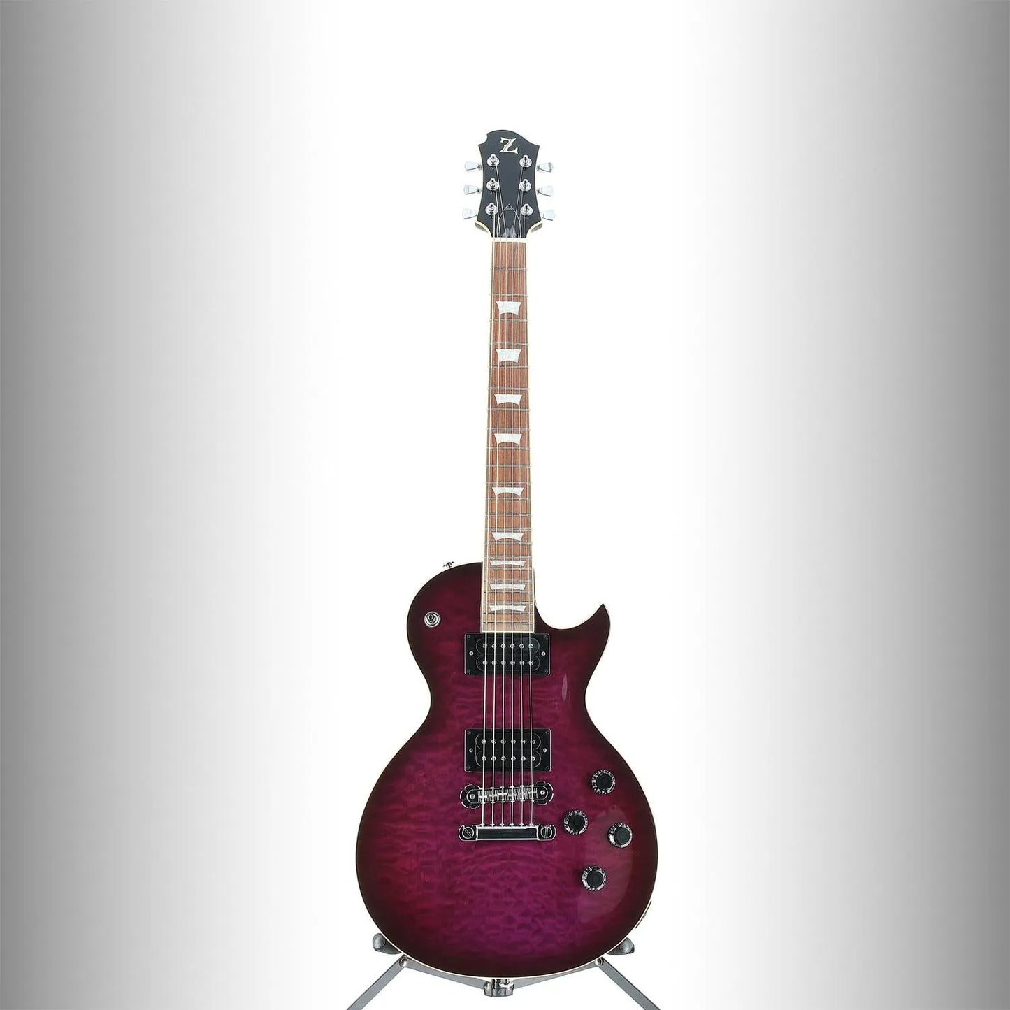 Zemaitis Z Series Z22QQ TPB - Trans Purple Burst (EC10) (80147)