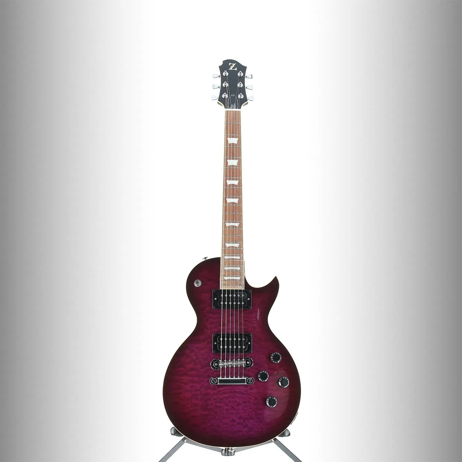 Zemaitis Z Series Z22QQ TPB - Trans Purple Burst (EC10) (80147)